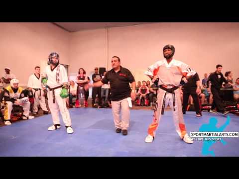 2015 Pan American Int'ls - Ron Tobin v LeAutry Bruner - Men's Team Sparring