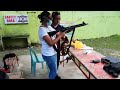 Test fire of Taurus T4 Ar 15 rifle