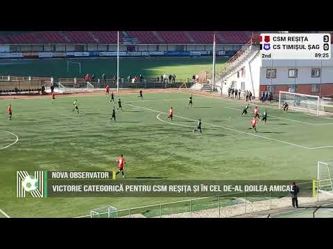 Victorie categorică pentru CSM Reșița și în cel de-al doilea amical
