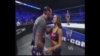 AJ Lee and Cm Punk - Not gonna drop