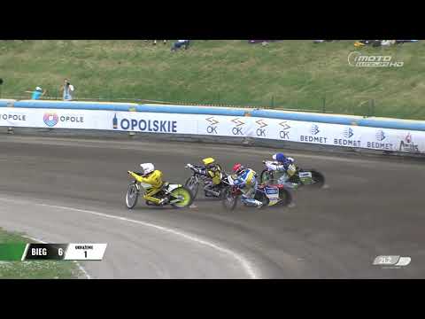 2. Liga Żużlowa - OK Bedmet Kolejarz Opole - SpecHouse PSŻ Poznań - bieg 6