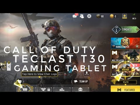 Call Of Duty gameplay on Teclast T30 Gaming Tablet