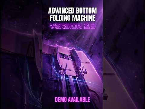 automatic paper bag machine demo video