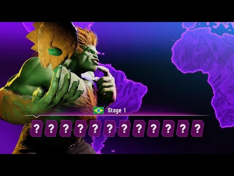 Street Fighter 6 - Blanka Arcade Mode (Classic Costume)