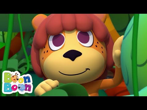 Leul Puf cel Curajos 🦁🎶 Cântece cu Animale și Natură pentru Copii | BoonBoon🌸