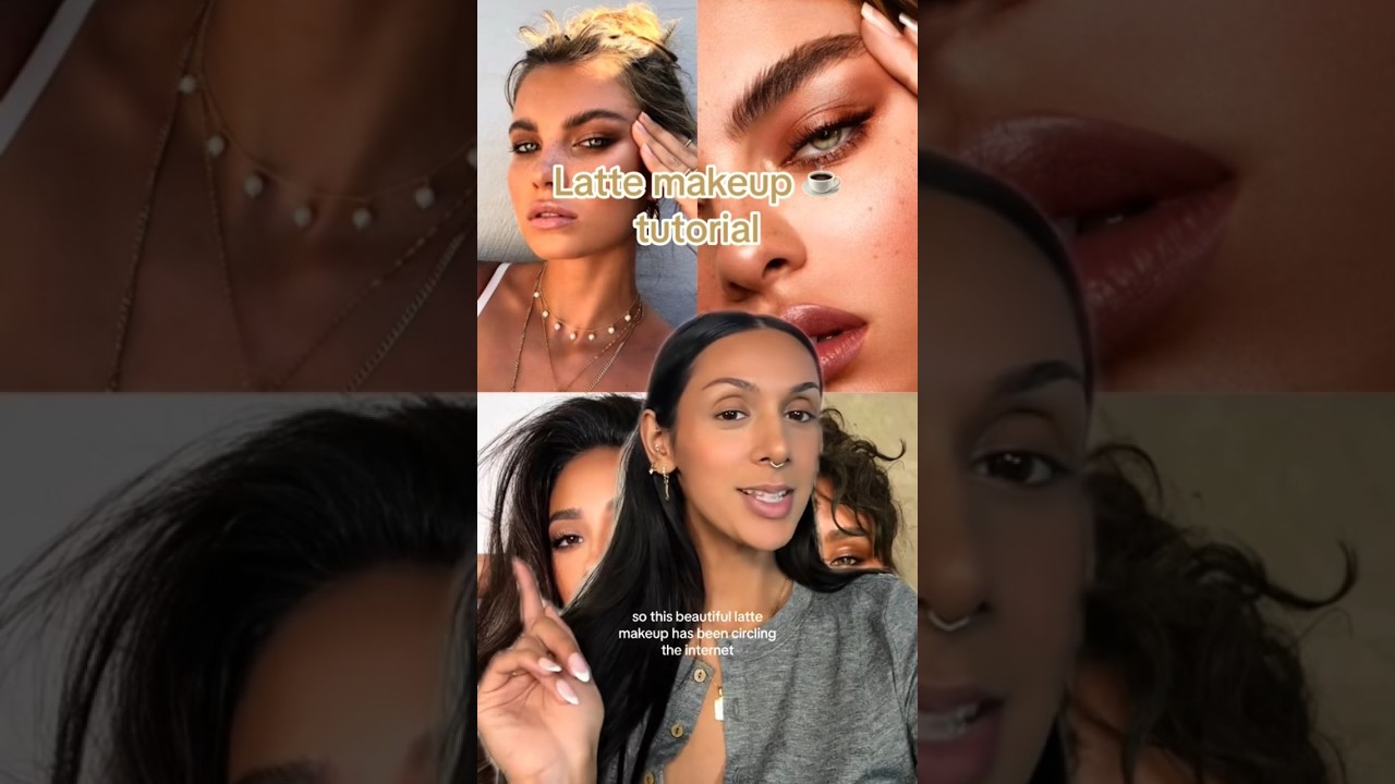 THE VIRAL Latte Makeup trend has been *eating*! 🇮🇳☕️🍚🫶🏽✨ Let’s Try it on Olive Tone Skin 🤎