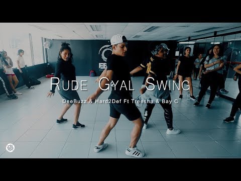 DeeBuzz & Hard2Def Ft Treesha & Bay C -  Rude Gyal Swing  / CHOREOGRAPHY BY Frank Mendoza