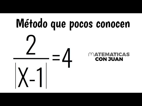ECUACIONES CON VALOR ABSOLUTO EN EL DENOMINADOR