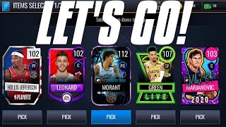 *CRAZY PULLS* MASSIVE CORNUCOPIA VARIETY PACK OPENING IN NBA LIVE MOBILE 20!!!