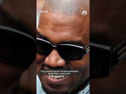Rapper Ye apologizes for history of 'reckless' antisemitic remarks