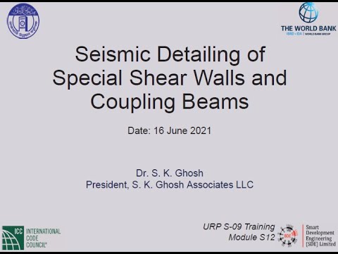 S-18_Seismic Detailing of Special Shear Wall / 16 June, 2021.