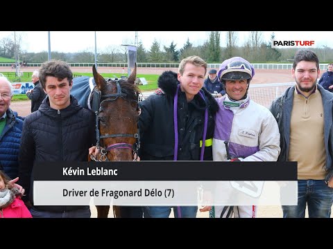 Kévin Leblanc, driver de Fragonard Délo (28/12 à Paris-Vincennes)