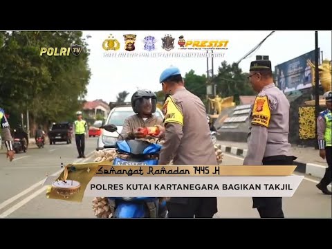 WAKAPOLRES KUKAR BERBAGI TAKJIL