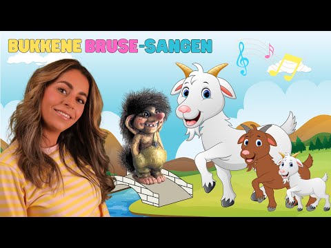 Bukkene bruse-sangen. Kjente Norske barnesanger med barnehagelærer TaraShow.
