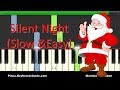 How To Play Silent Night - Easy Piano Tutorial