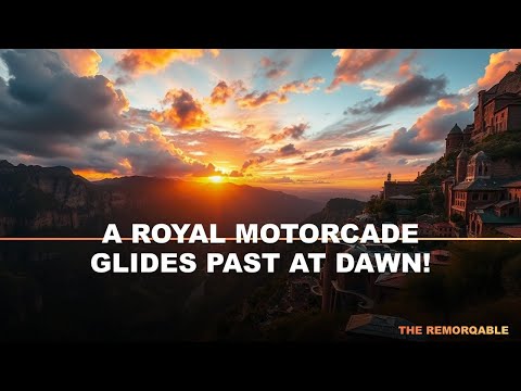 Witness Siem Reap's Royal Motorcade at Dawn