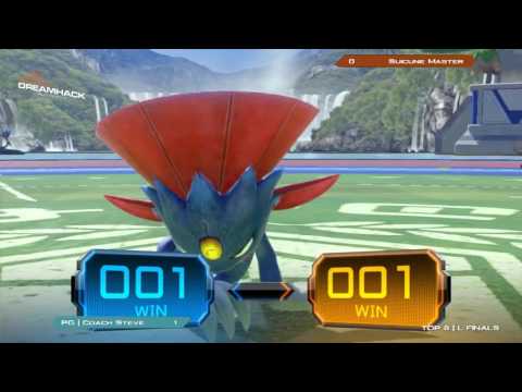 DREAMHACK 2017 Top 8 LF - PG Coach Steve (Weavile) vs Suicune Master (Lucario)