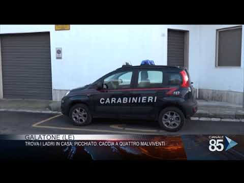 21 Dicembre 2019   Galatone LE   Trova i ladri in casa   picchiato, caccia a quattro malviventi