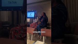 Speaking On A Tik Tok Panel As A Travel Influencer. #tiktok #tiktokevent  #travel #travelinfluencer