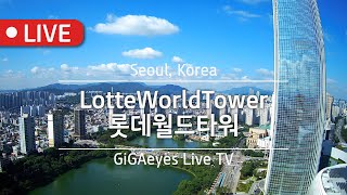Download lagu 서울실시간 롯데월드타워라이브  Live Cam I 'LotteWorldTower', Seoul, Korea I 잠실롯데월드타워 롯데월드타워 전망대 서울sky mp3