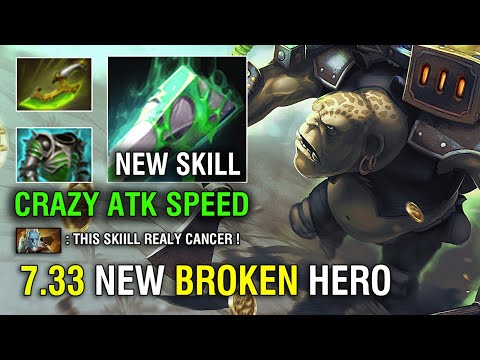 Rework New [Alchemist] Hard Carry Broken Skill Hit So Pain With Max Attack Speed Build Dota2 7.33