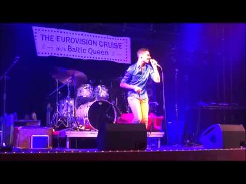 Sebastian Calleja - Save your kisses for me / Shake it (live @Eurovision Cruise 2016)