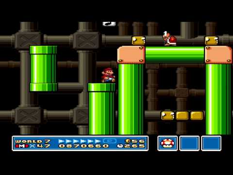 Super Mario Bros 3 World 7 Level 1