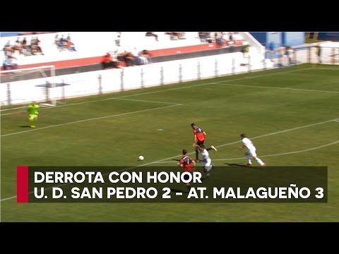U. D. San Pedro 2 - At. Malagueño 3