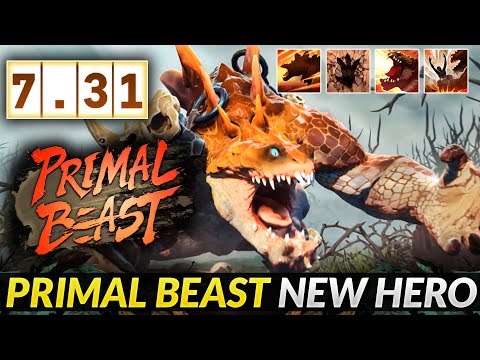 PRIMAL BEAST NEW DOTA HERO 7.31 Patch