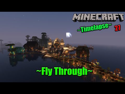 Minecraft | Village Fly Through | 1.18.1 | Motsuc SMP