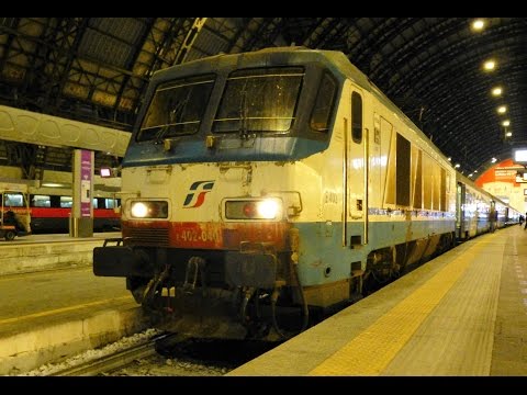 Milano Centrale By Night; treni notte nella notte
