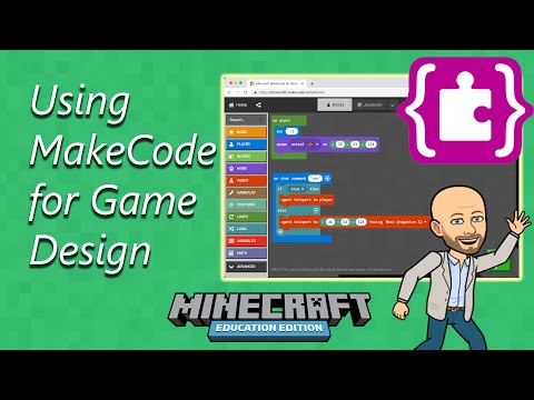 Mind-blowing Game Design with MakeCode in Minecraft!