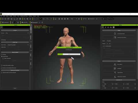 Bringing in Daz HD Snowman