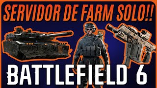Servidor de FARM!!  XP COMPLETA + Treino de Veículo - Battlefield 6