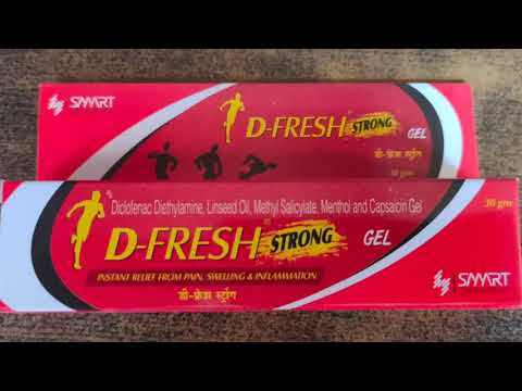 Dulena Metyl Salicylate Menthol Topical Gel, 30 Gm