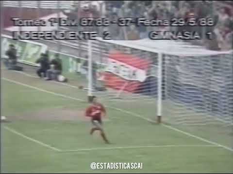 Independiente 2-1 Gimnasia LP | Torneo 1987/88