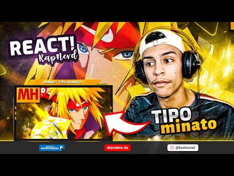 Tipo Minato (Naruto) | Style Trap | Prod. Sidney Scaccio | MHRAP | [React RapNerd] 🔥