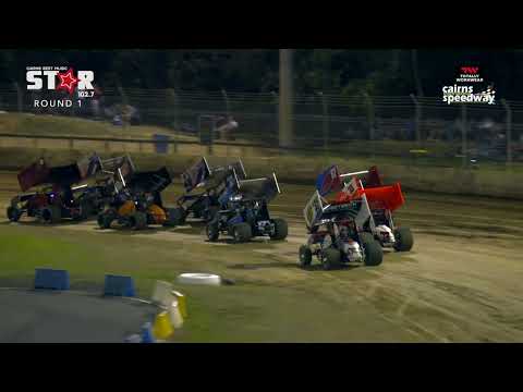 May20 PSF at TWW Cairns Speedway - Pro-Sprintcar Feature Race