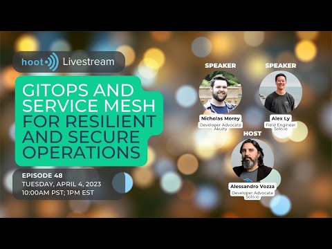GitOps and service mesh for resilient and secure operations
