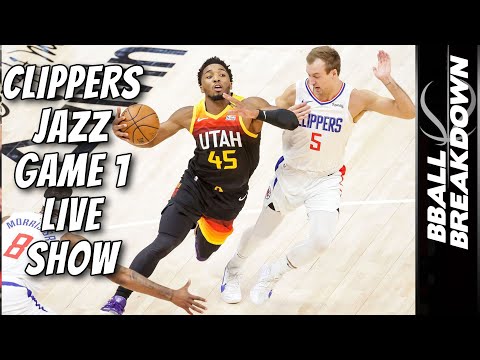 Баскетбол Clippers At Jazz Game 1 LIVE Post Game Show