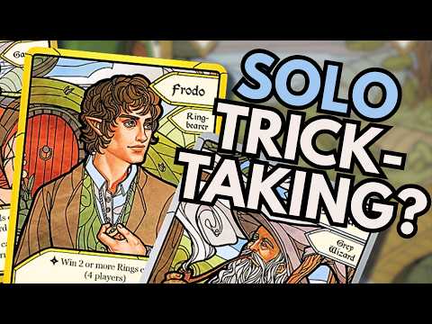 How Does It Solo? | The Lord of the Rings: The Fellowship of the Ring Trick-Taking Game Playthrough