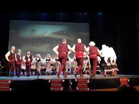 Horo v Strandja. Choreographed by  Dimitar Petrov/Mitko/ for Ensemble Martenica - Budapest /Hungary/