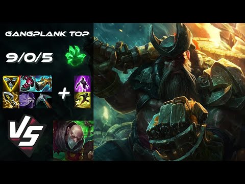 TOP Gangplank vs Singed - EU Challenger Patch 25.S2.1