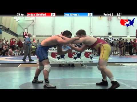 Jordan Wohlfert vs. Jose Alvarez at 2013 ASICS University Nationals - FS