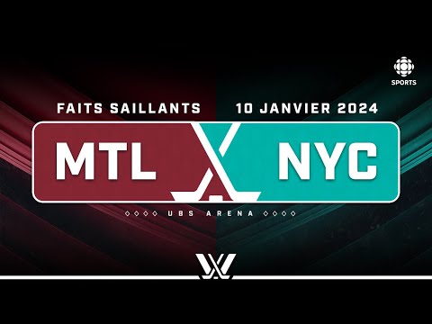 LPHF : Montréal c. New York - Hockey féminin (PWHL)