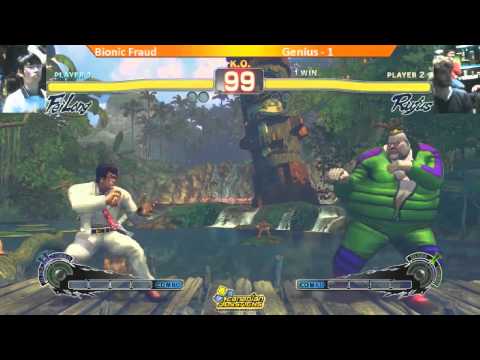 Bionic Fraud vs Genius - SSF4AE Singles - Vancouver Street Battle Vol.6
