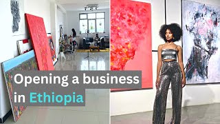 Moving from Australia to Ethiopia to Start an Art Business | Zion Yaynu