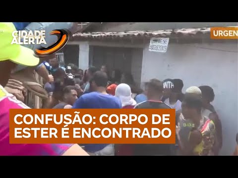 Caso Ester: corpo da garota é encontrado dentro de cacimba, e população tenta invadir o local