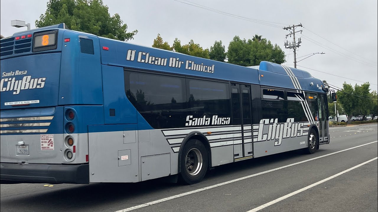 Santa Rosa City Bus XD40 #24403 on route 8