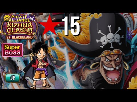 ★15 Super Kizuna Blackbeard! How To Reach 11 To 17 Billion Damage [OPTC]